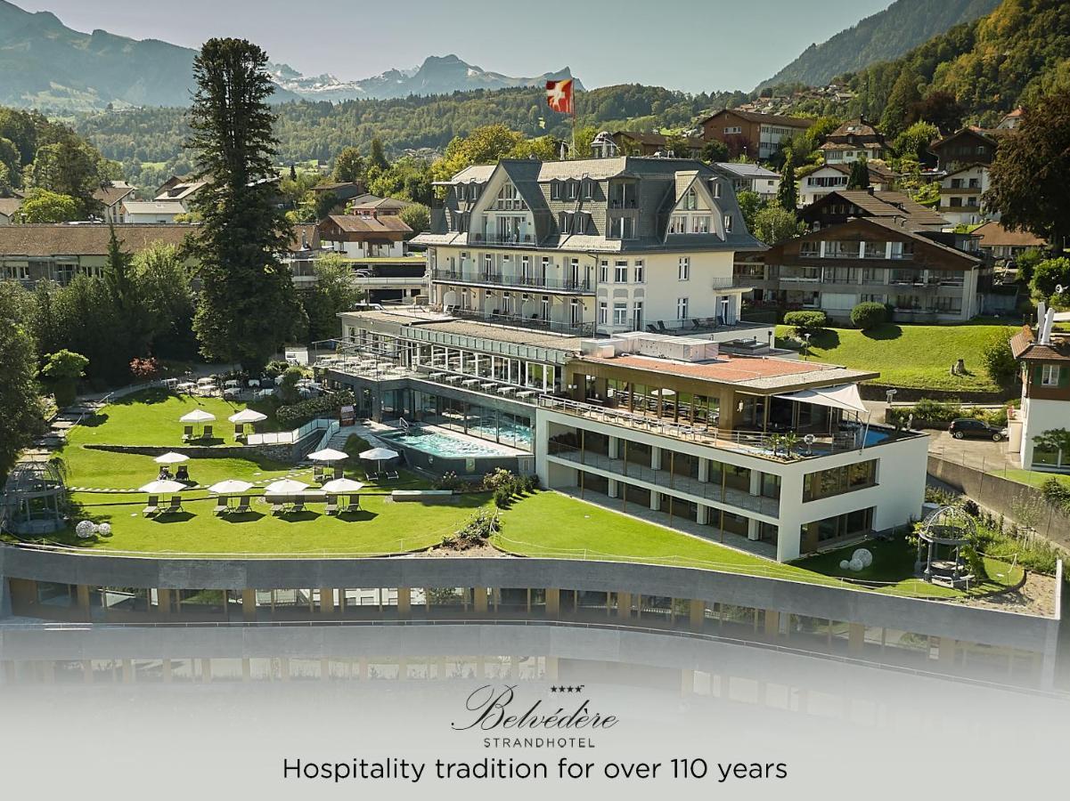 Belvedere Strandhotel Spiez Exterior photo